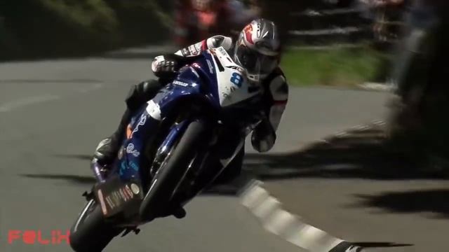 Isle of Man TT Insane Race скорость поражает. смотреть онлайн