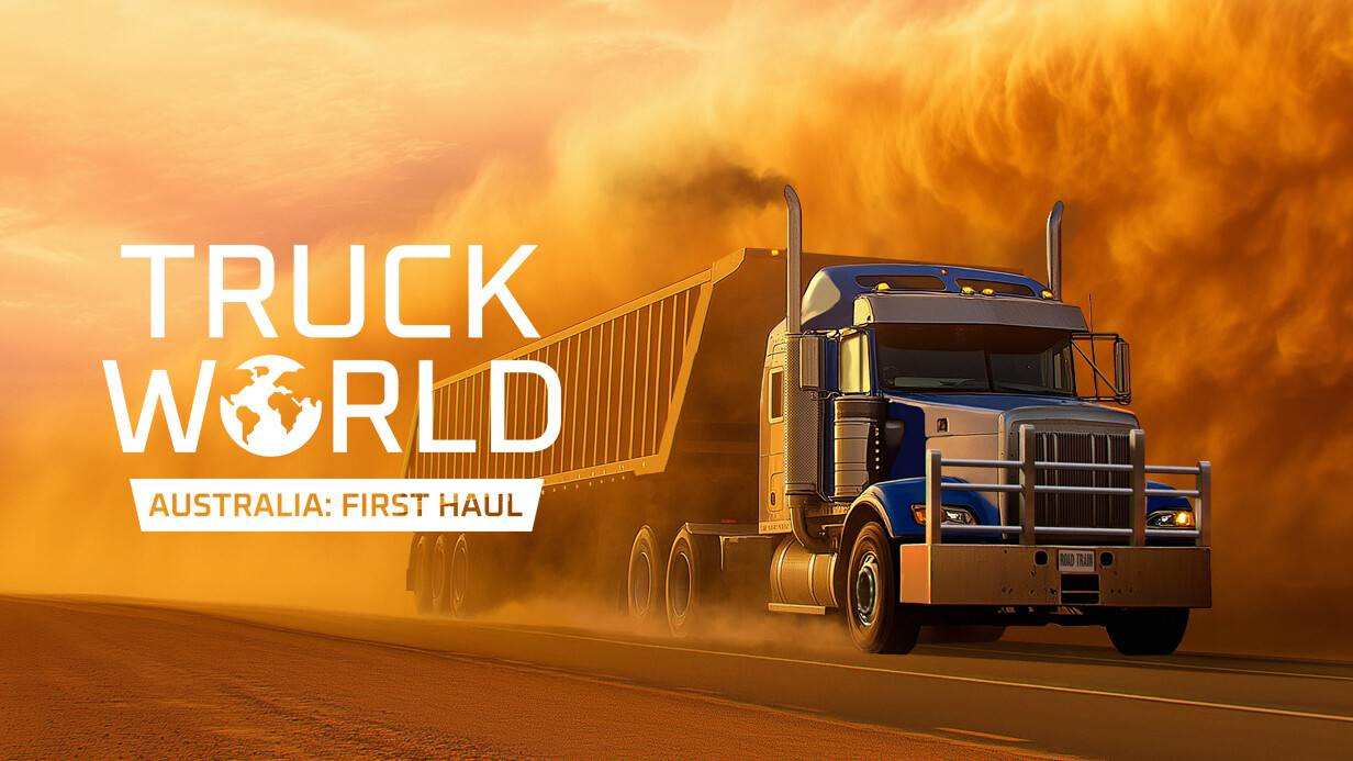 @Truck World Australia - First Haul#Первый дальнобойщик в Австралии#Песчаная буря в Австралии#