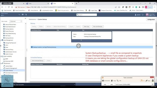 CCSA_Udemy_70_01. Creating Backups, Snapshots & Restoring смотреть онлайн