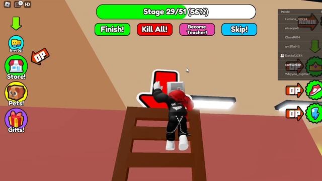 ПОБЕГ ОТ ЗЛОГО УЧИТЕЛЯ ВДВОЕМ ИЗ ШКОЛЫ в Роблокс смотреть онлайн