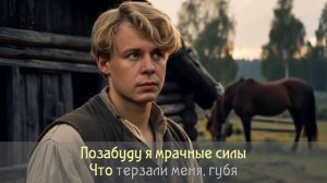 Вечер чёрные брови насопил. Сергей Есенин. Песня на ст?