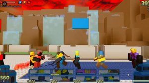 прохождение 10 уровень 1 глава на 3 звезды | the battle bricks «robl