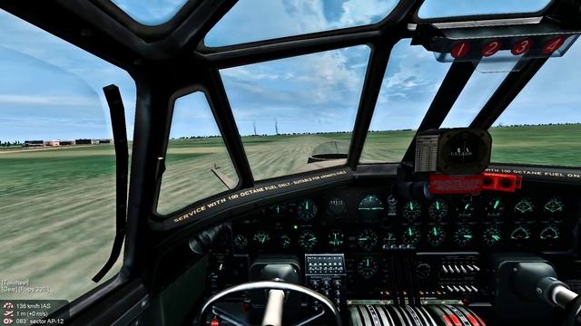 BAT 4.2.3+Reshade. B-24 Overview/обзор Б-24 Либерейтор.