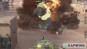 Взрываем БК и наслаждаемся результатом Танки Блиц №8