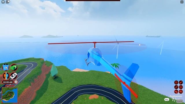 Новое ограбление?! Вертушка в деле! Roblox Jailbreak. смотреть онлайн