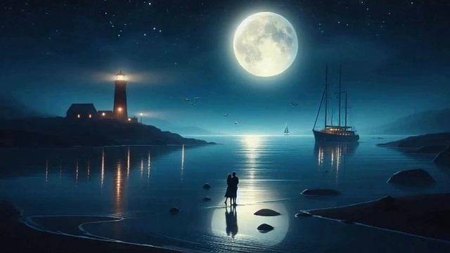 Луна и Океан, автор слов Наталья Радькова, Музыка Олег