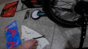 Установка дополнительных колес на скоростной велосип