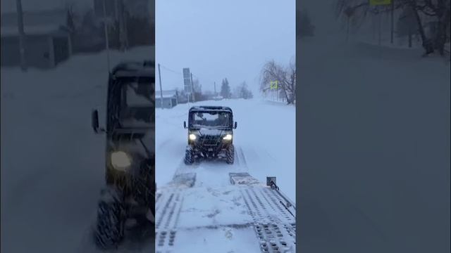 Транспортировка багги на тех обслуживание