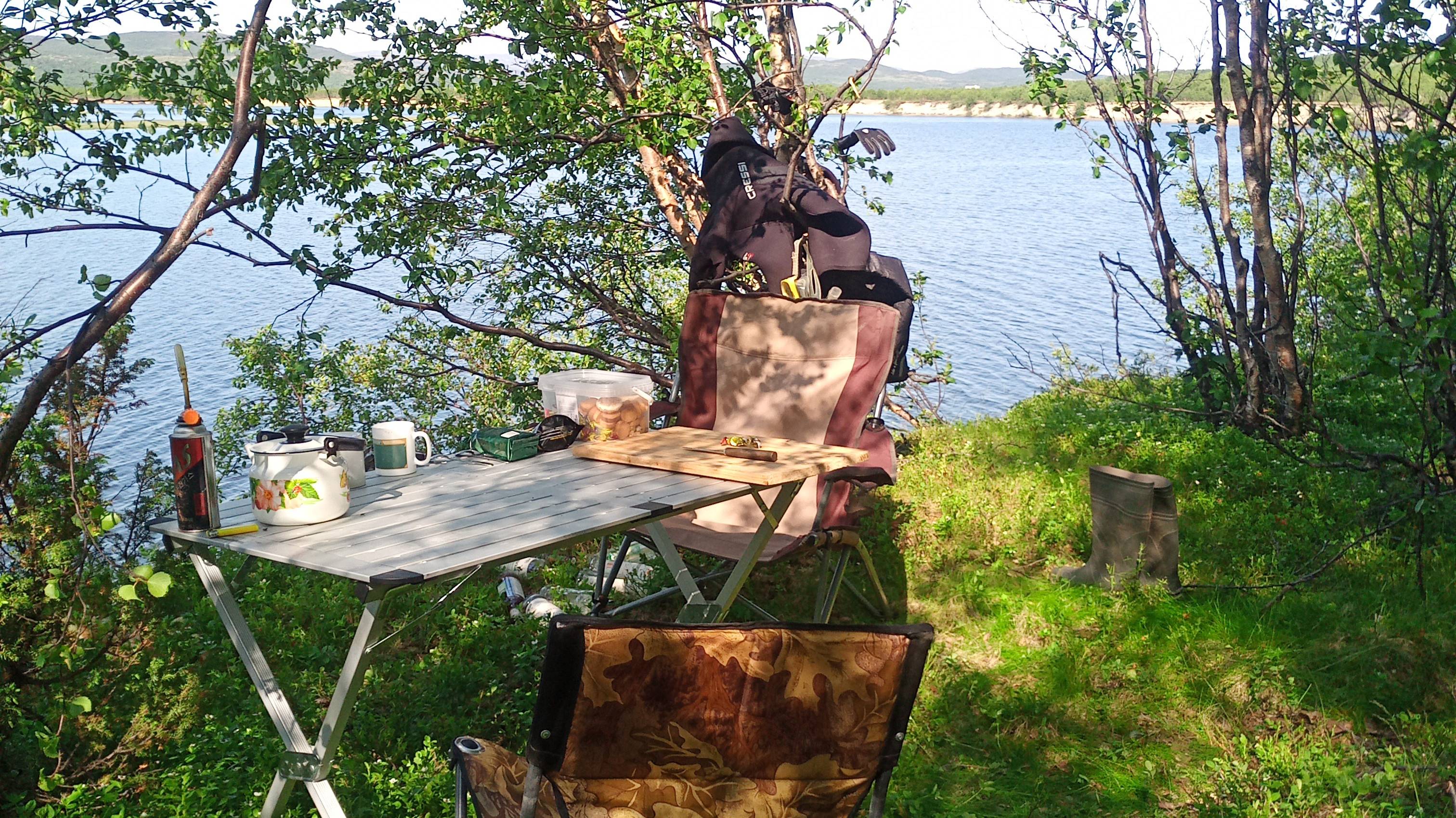 У Баренцева моря Лагерь 2