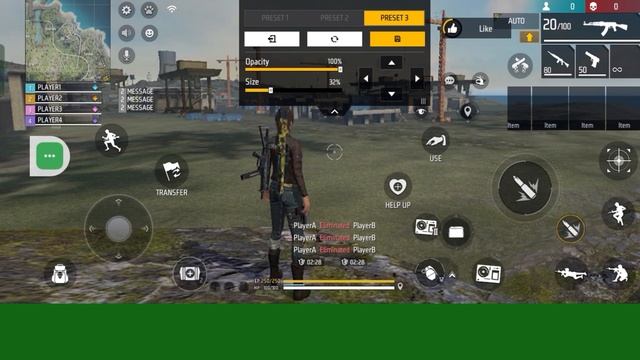 😱ЧИТЕРСКАЯ КНОПКА ОГНЯ😨ЛУЧШИЙ РАЗМЕР КНОПКИ ДЛЯ ОТ? смотреть онлайн