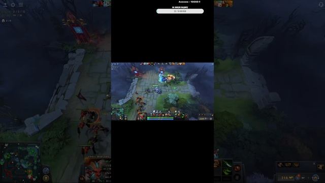 Dota 2 давно не играл  см . описание  #shorts  #игры #dota2