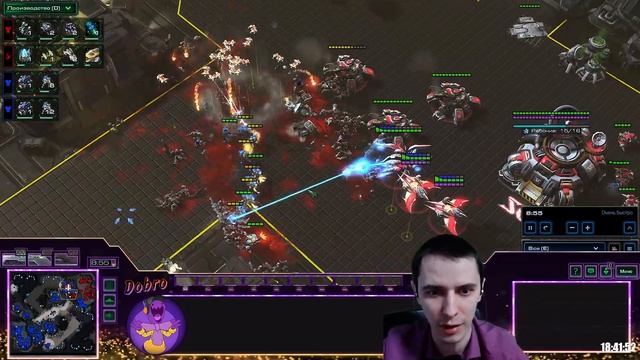 КАЗАРМЫ НОВЫХ НАРОЖАЮТ! Битва СтарКоманов Starcraft 2 смотреть онлайн