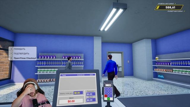 ОТКРЫВАЕМ НОВУЮ ТОЧКУ И НЕ ЗРЯ #1 Grocery Store Simulator смотреть онлайн