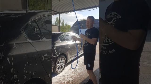 Мою машину по простому! Авто мойка самообслуживания!
