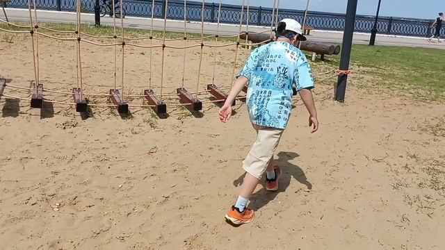 Прохожу верёвочные испытание. смотреть онлайн