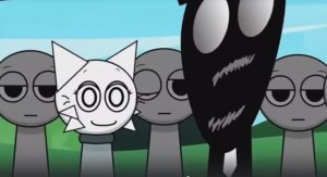 Спрунки Пародибокс.Все реакции спрунки на трансформацию Чёрного!