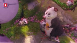 Мама-робот учит утенка плавать и летать | Дикий робот |