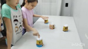 🍬🍭🎁УГАДАЙ СТАКАН 🥤☕🍬🍭🧃🍡