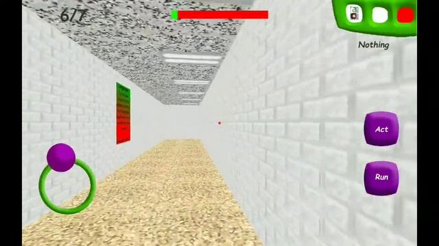 БАЛДИ БЕЖИТ ЗА МНОЙ! (Baldi) смотреть онлайн