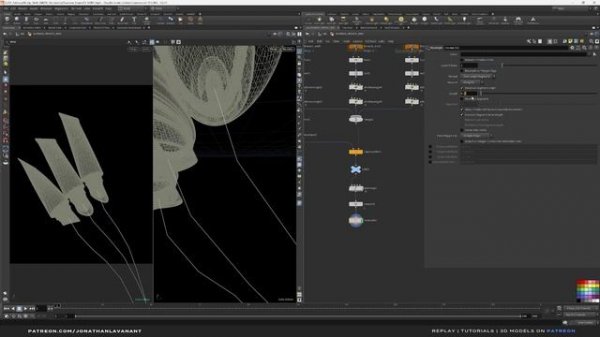 Lipstick Fake Fluid Still - Houdini & Redshif