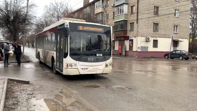 Троллейбус ВМЗ-5298.01 «Авангард» №1103 маршрутом №5в 