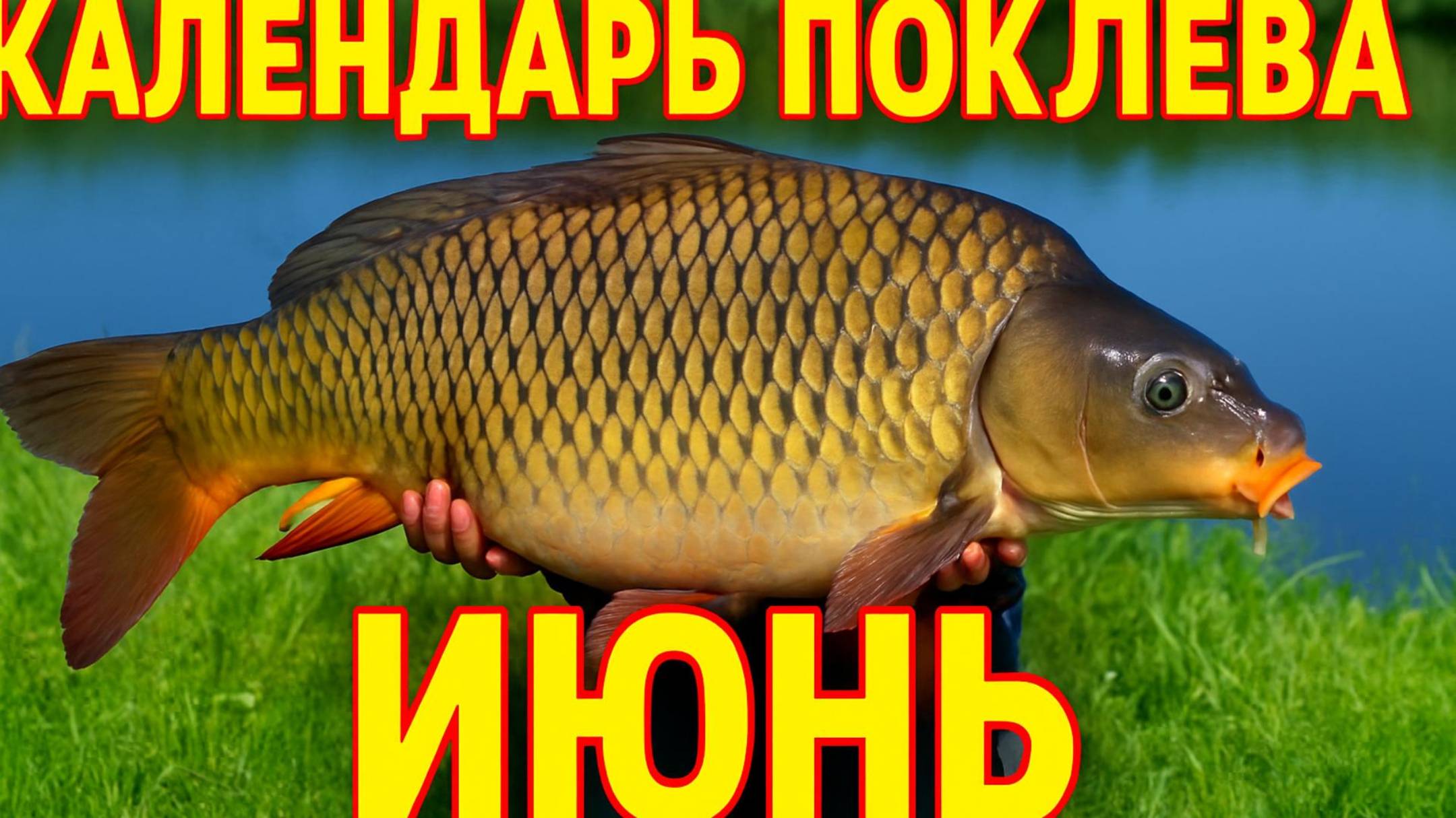 Календарь клева на ИЮНЬ 2025 Прогноз клева рыбы Лунный Календарь рыбака 2025!