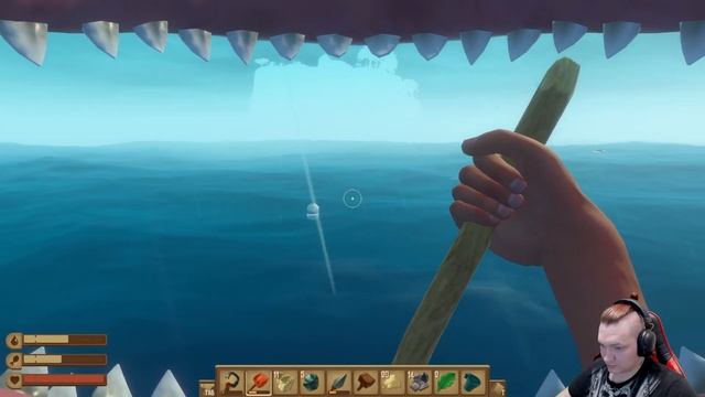 Raft выживаем в кооперативе, часть 4. Первый большой остр смотреть онлайн