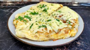 Лаваш с начинкой на завтрак. Быстрый Завтрак. Рецепт из лаваша. #топыкатегорий