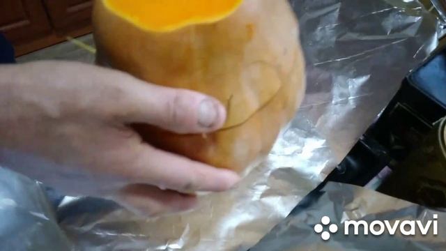 Печёная тыква с сухофруктами