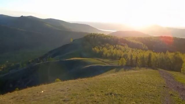 Закат на Торгашинском хребте