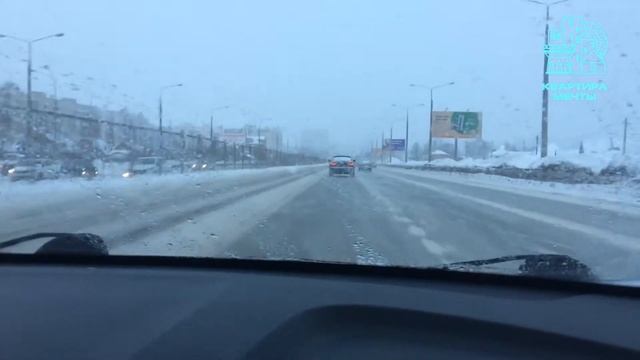 Утро. Казань. Пробки. Загородные жилые комплексы. Путь