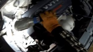 Замена правой (гидравлической) подушки на Рав4 3 поколе