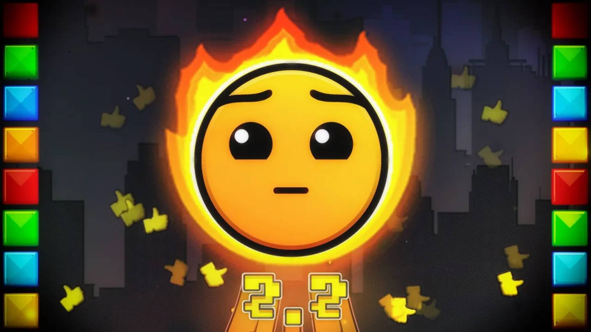 УРОВЕНЬ из БУДУЩЕГО НА СЕРВЕРЕ Geometry Dash 2.2 смотреть онлайн