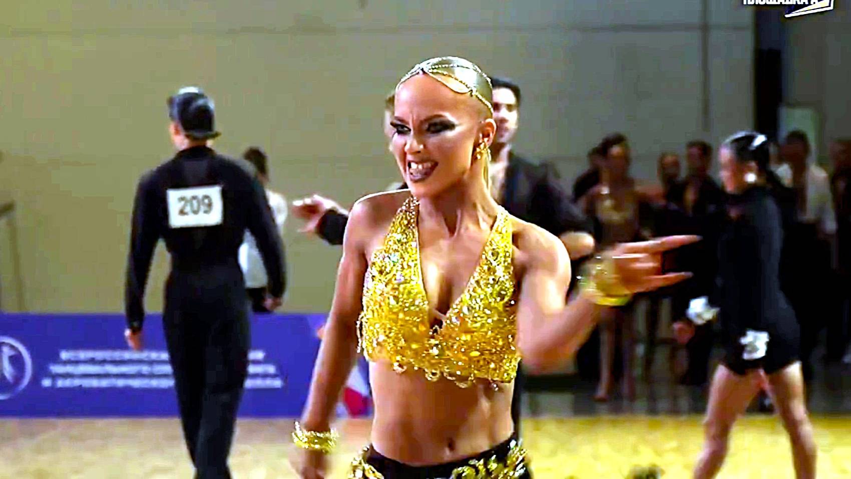 Всероссийские соревнования по танцевальному спорту. ЧАЧА!!! смотреть онлайн