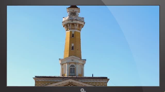 Пожарная Каланча Достопримечательности Костромы смотреть онлайн