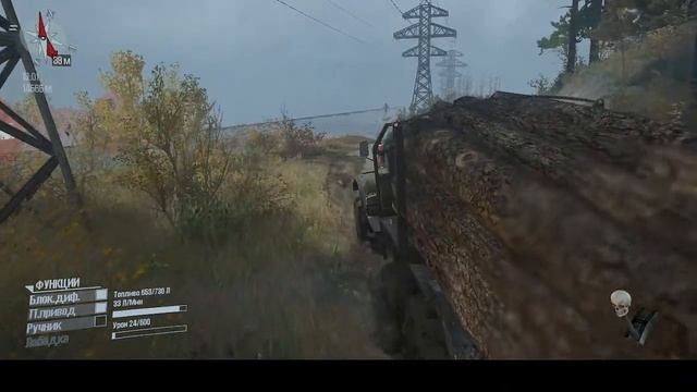 SPINTIRES:MUDRUNNER.Карта(На Перекур).Серия 2. смотреть онлайн
