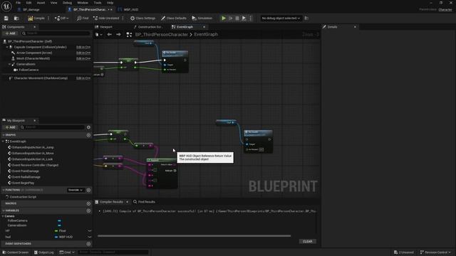 Widget полоска жизней в UE5 | UI для новичков за 10 минут смотреть онлайн