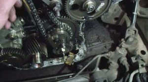 Как поменять цепь грм на 4м41 Mitsubishi Pajero.