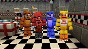 ЖИЗНЬ АНИМАТРОНИКОВ (3 Серия) #minecraft #майнкрафт #фнаф #фн