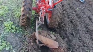 мотоблок мтз вспашка под гору, MRL 7-12