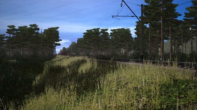 УЗ ТЭ2-226 С товарным составом Trainz 2019 смотреть онлайн