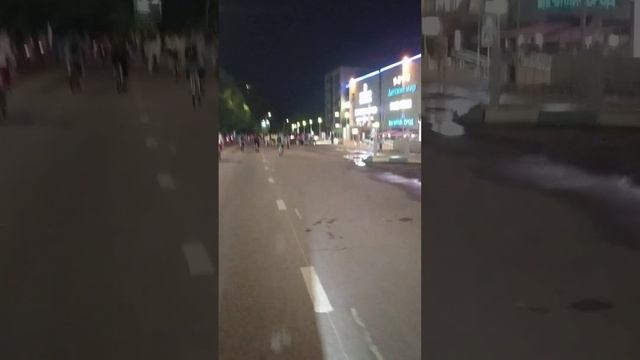 велоночь на велосипеде по городу Иваново еду до просп?