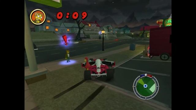 85. Горящие шины / Доп. миссия / Уровень 7 / The Simpsons: Hit & Run / ? смотреть онлайн