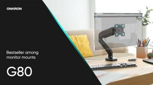 Обзор и сборка Кронштейна для мониторов ONKRON G80 до 32"  до 8кг