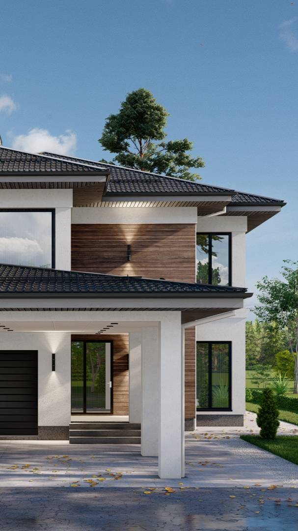 Проект 2х этажного жилого дома 250 кв.м смотреть онлайн