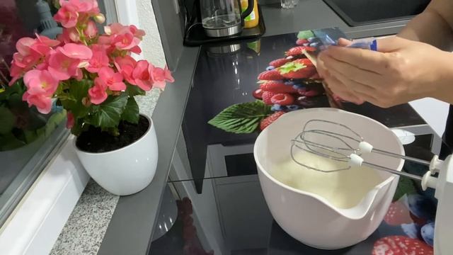 Трубочки с кремом  Schaumrollen mit Sahne gefüllt