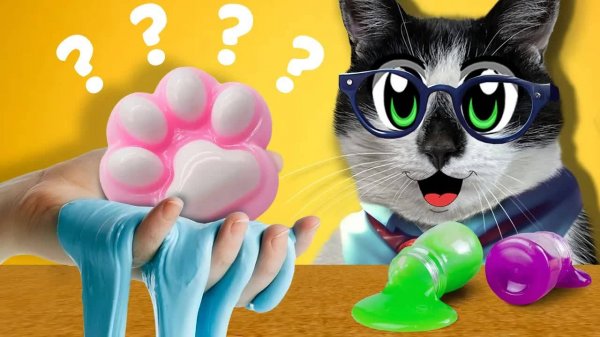 СКВИШИ-КОШЕЧКИ своими руками! Умиление 100%! 😻