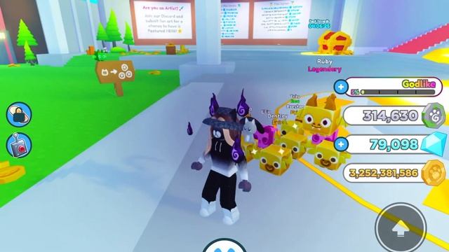 Выпал легендарный Samurai Dragon в игре Симулятор Питомцев И смотреть онлайн