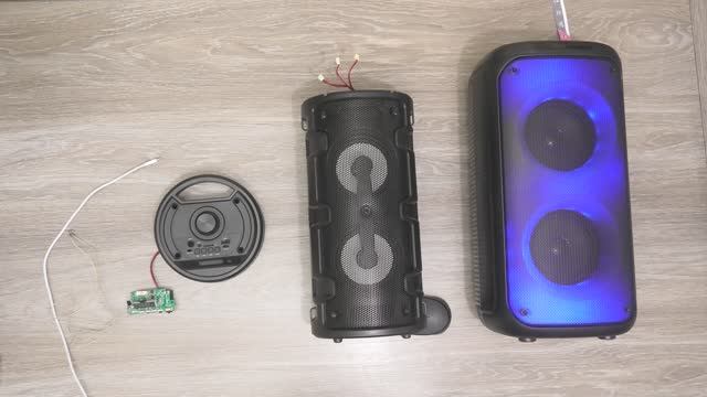 РЕМОНТ КОЛОНКИ  HYUNDAI H-MC-160 ЗАМЕНА USB-C