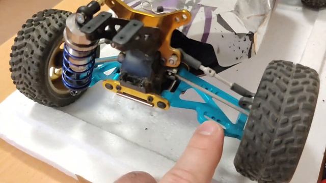 WLToys 124019 + ZD Racing Shock absorbers. Установка не стандартных Амор? смотреть онлайн